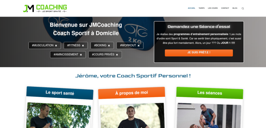 AntrAsite : Création de Sites Internet - Référencement - WebMarketing - création site web coach sportif Limoges